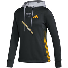 Pittsburgh Penguins adidas Women's Refresh Skate Lace AEROREADY Pullover Hoodie - Black - NHL