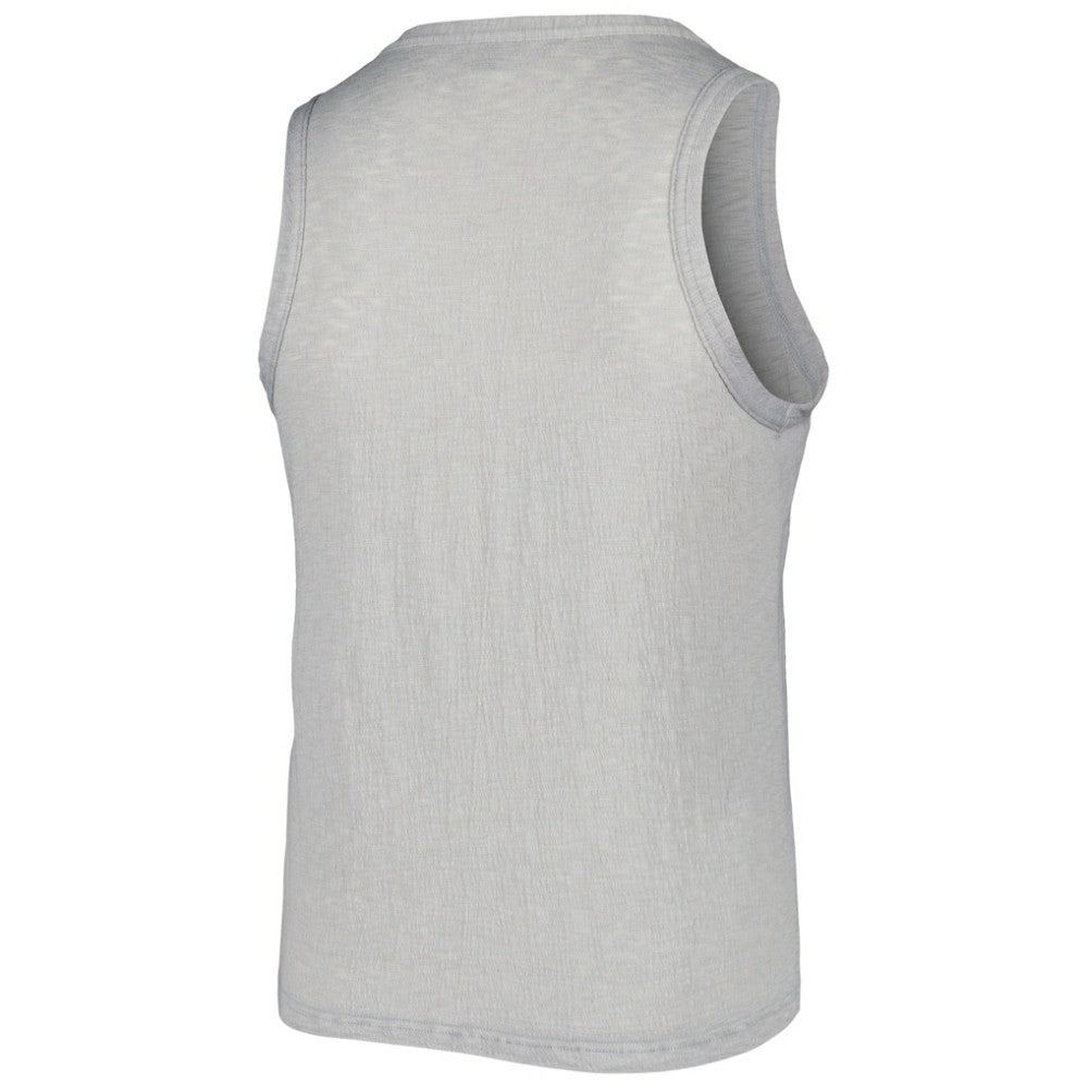Chicago White Sox Soft as a Grape Women's Plus Size High Neck Tri-Blend Tank Top - MLB