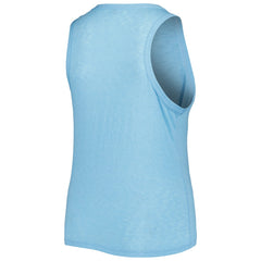 Kansas City Royals Soft as a Grape Women's Plus Size High Neck Tri-Blend Tank Top - MLB