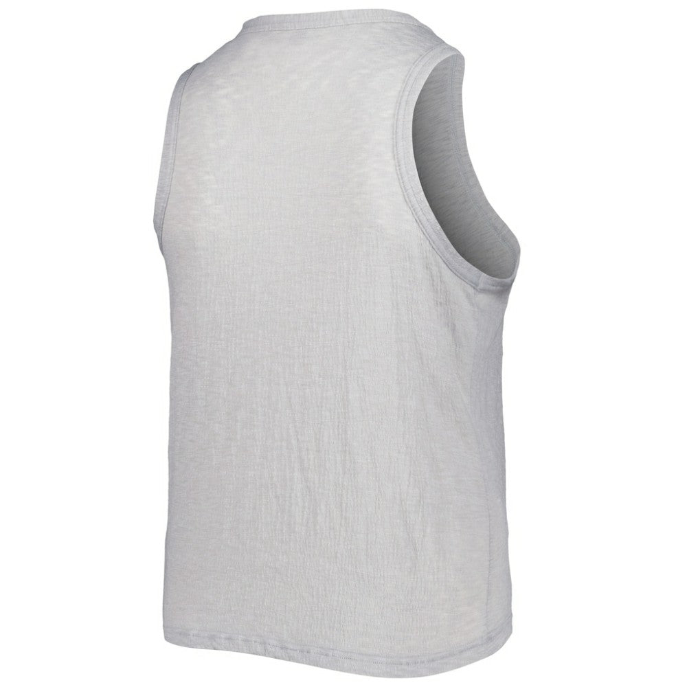 San Diego Padres Soft as a Grape Women's Plus Size High Neck Tri-Blend Tank Top - MLB