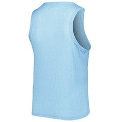 Texas Rangers Soft as a Grape Women's Plus Size High Neck Tri-Blend Tank Top - MLB