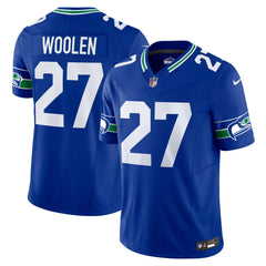Tariq Woolen Seattle Seahawks Alternate Vapor F.U.S.E. Limited Jersey Royal | Nike for Sale