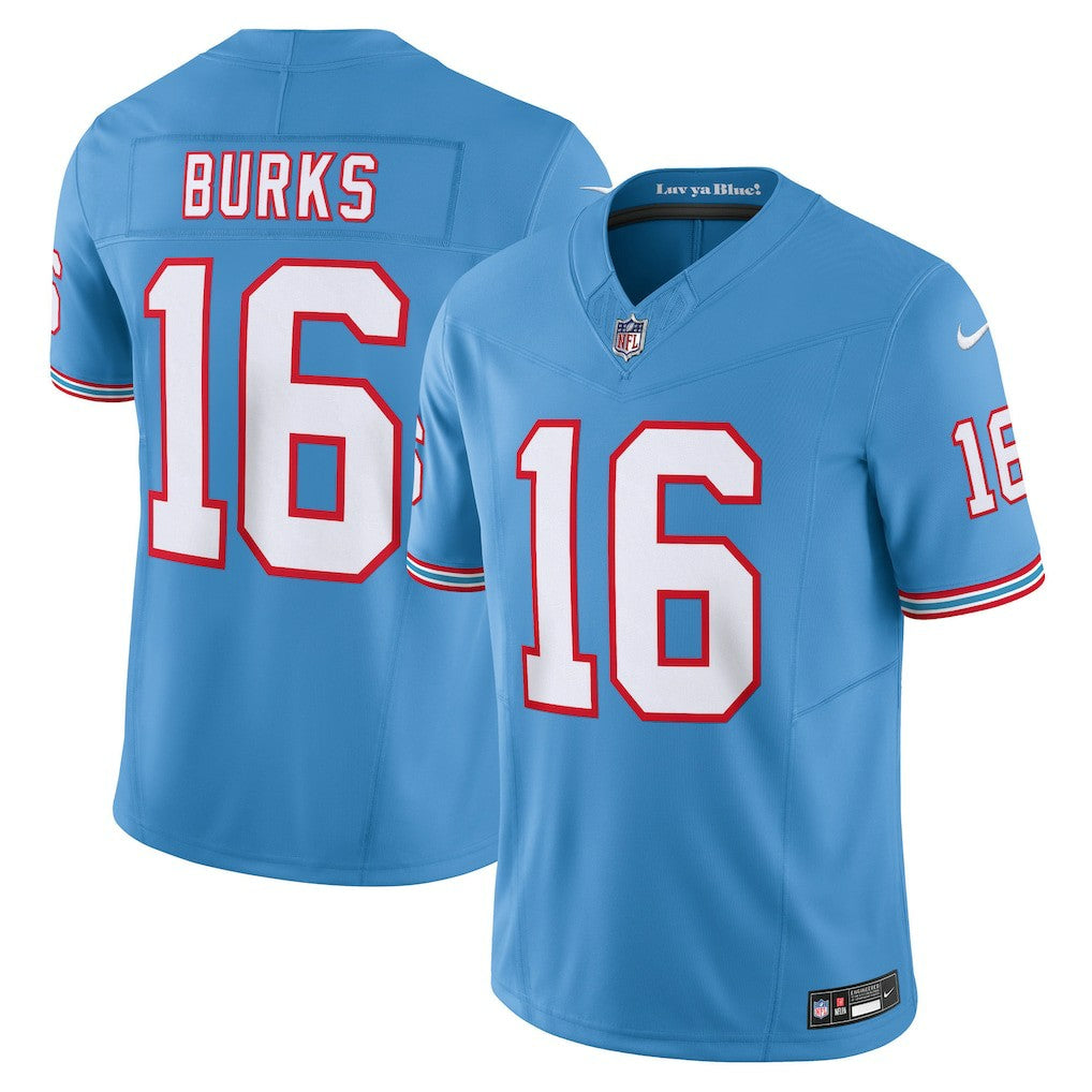 Treylon Burks Tennessee Titans Vapor F.U.S.E. Limited Jersey Light Blue | Nike for Sale
