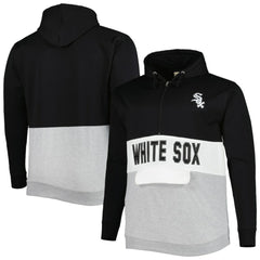 Chicago White Sox Big & Tall Fleece Half-Zip Hoodie - MLB