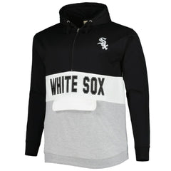 Chicago White Sox Big & Tall Fleece Half-Zip Hoodie - MLB