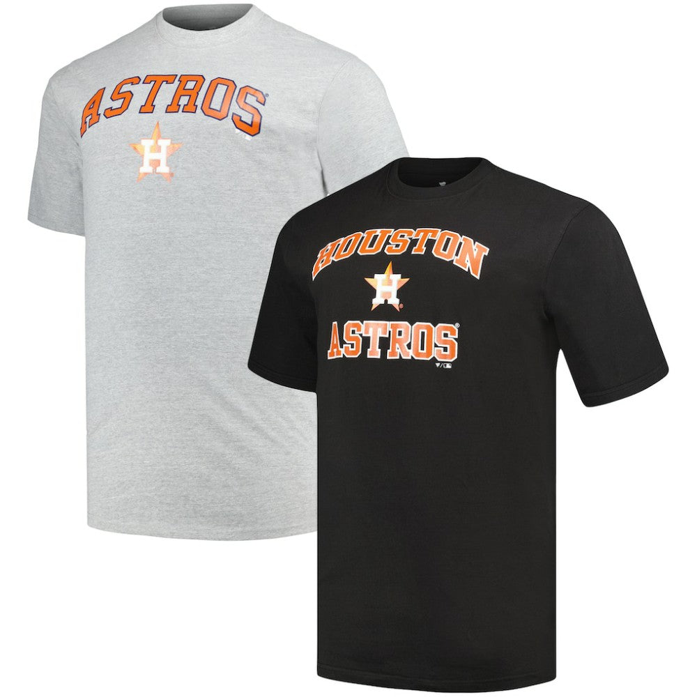 Houston Astros Profile Big & Tall T-Shirt Combo Pack - MLB