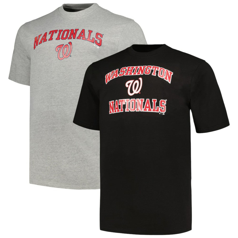Washington Nationals Profile Big & Tall T-Shirt Combo Pack - MLB