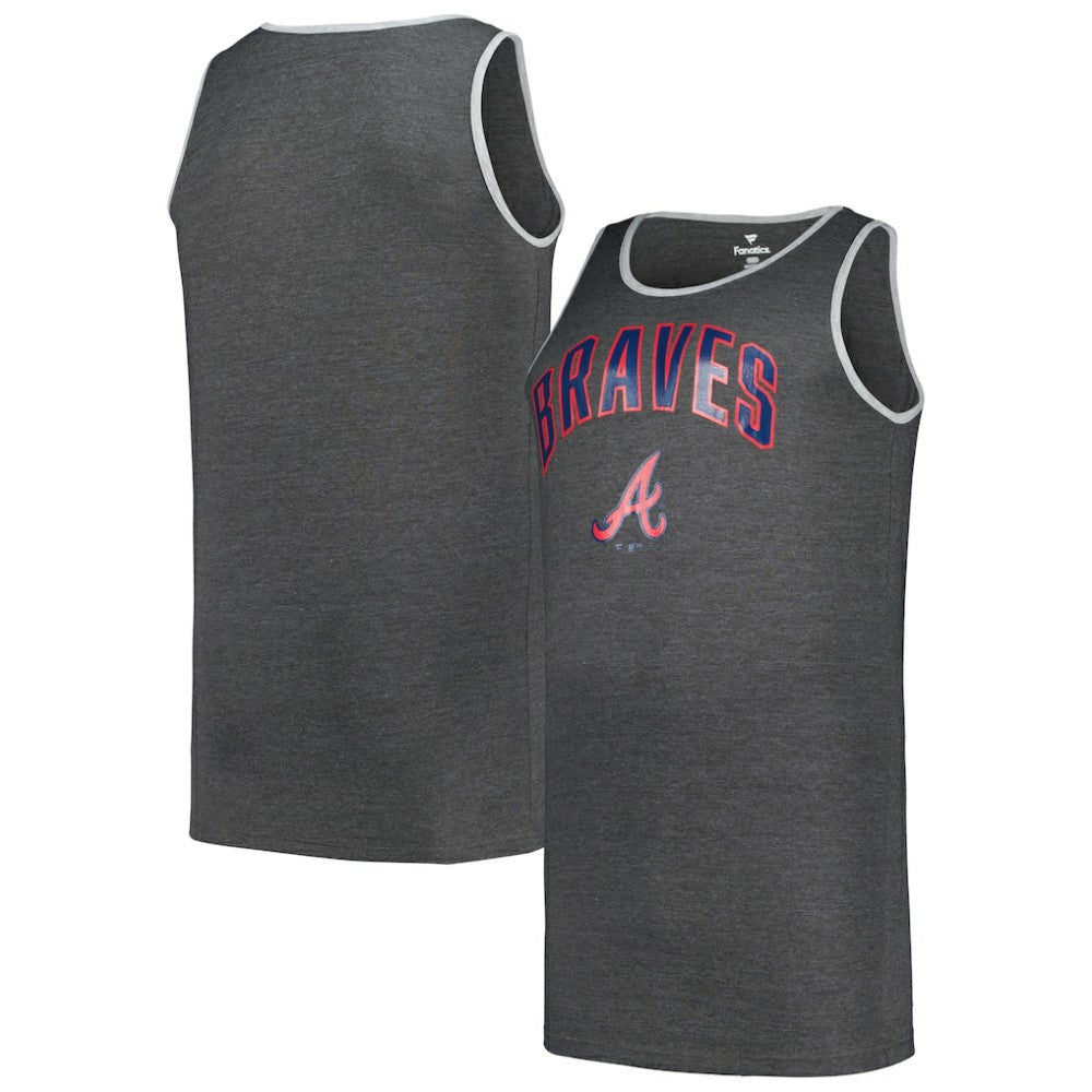 Atlanta Braves Profile Big & Tall Arch Over Logo Tank Top - MLB