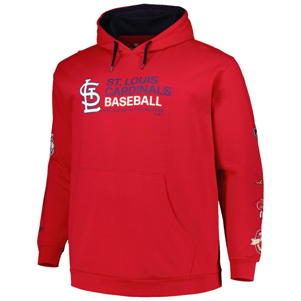 St. Louis Cardinals Big & Tall Fleece Pullover Hoodie - MLB