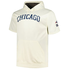 Chicago White Sox Profile Big & Tall Contrast Short Sleeve Pullover Hoodie - MLB