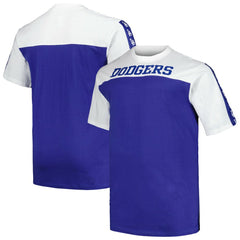 Los Angeles Dodgers Profile Big & Tall Yoke Knit T-Shirt - MLB