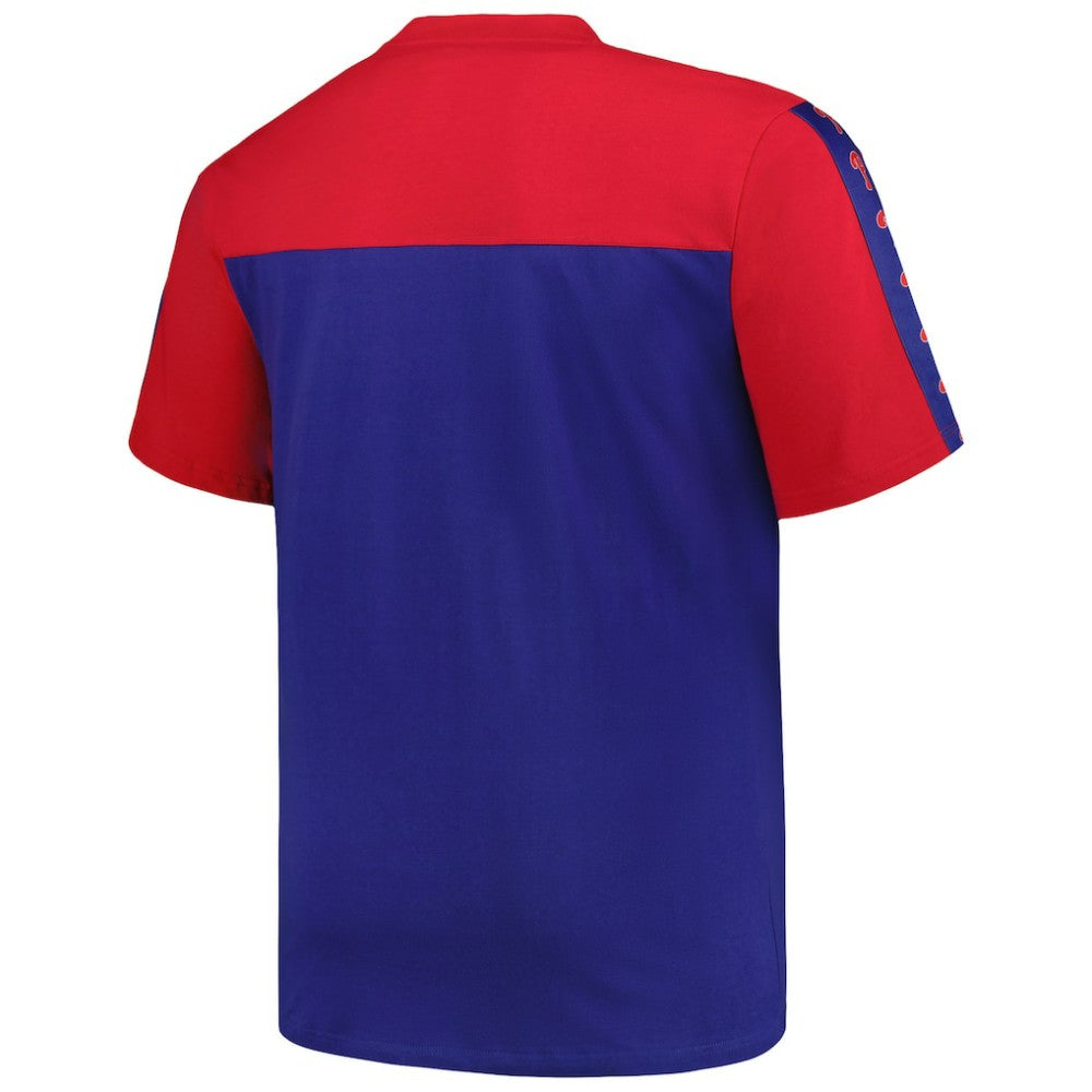 Philadelphia Phillies Profile Big & Tall Yoke Knit T-Shirt - MLB