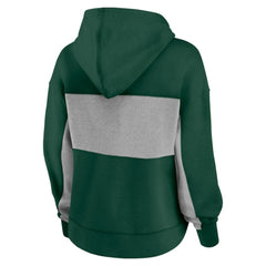 Athletics Fanatics Women's Filled Stat Sheet Pullover Hoodie - MLB