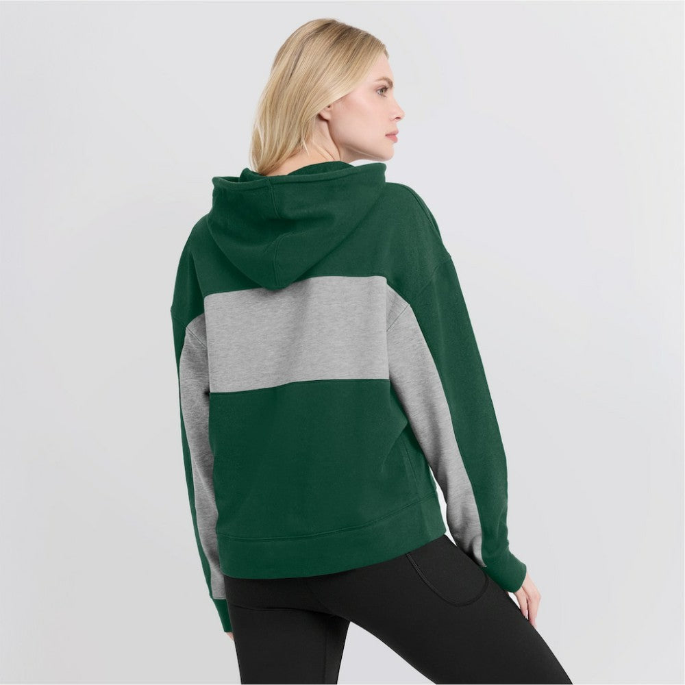 Athletics Fanatics Women's Filled Stat Sheet Pullover Hoodie - MLB