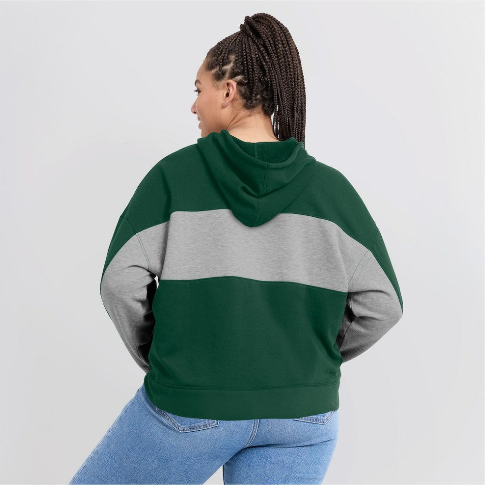 Athletics Fanatics Women's Filled Stat Sheet Pullover Hoodie - MLB