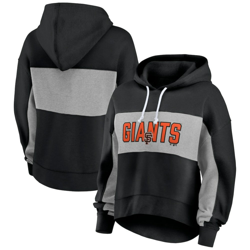 San Francisco Giants Fanatics Women's Filled Stat Sheet Pullover Hoodie - MLB