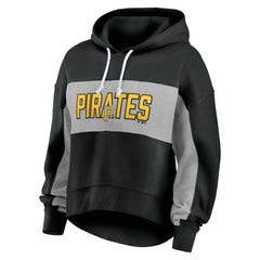 Pittsburgh Pirates Fanatics Women's Filled Stat Sheet Pullover Hoodie - MLB