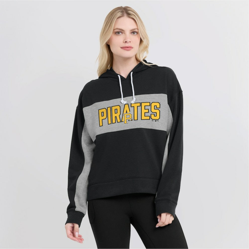 Pittsburgh Pirates Fanatics Women's Filled Stat Sheet Pullover Hoodie - MLB