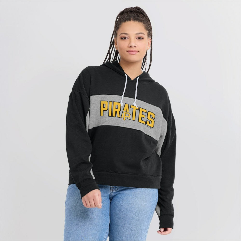 Pittsburgh Pirates Fanatics Women's Filled Stat Sheet Pullover Hoodie - MLB