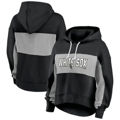 Chicago White Sox Fanatics Women's Filled Stat Sheet Pullover Hoodie - MLB