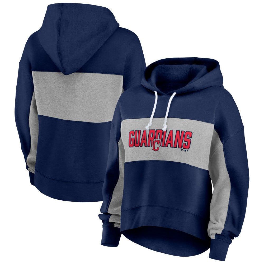 Cleveland Guardians Fanatics Women's Filled Stat Sheet Pullover Hoodie - MLB