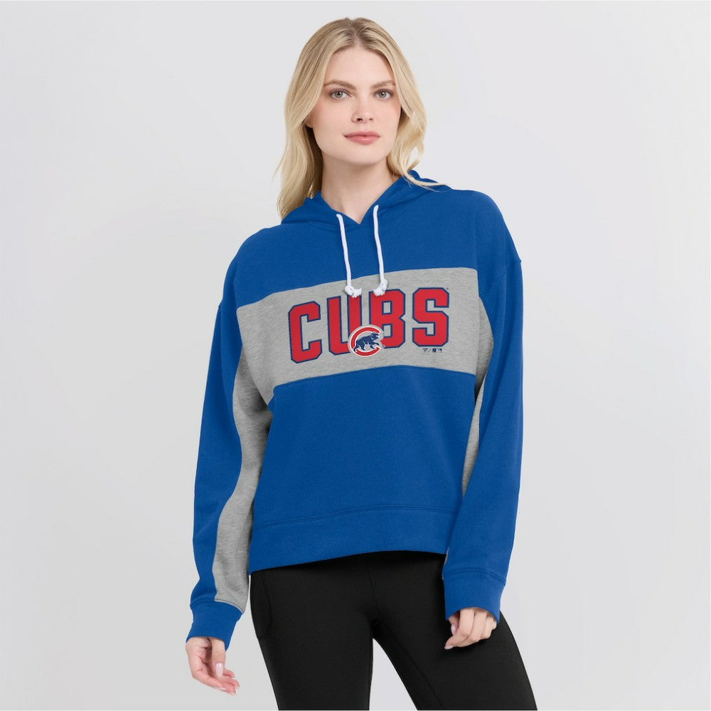 Chicago Cubs Fanatics Women's Filled Stat Sheet Pullover Hoodie - MLB