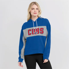 Chicago Cubs Fanatics Women's Filled Stat Sheet Pullover Hoodie - MLB