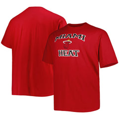 Miami Heat Big & Tall Heart & Soul T-Shirt Red - NBA