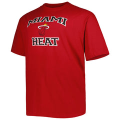 Miami Heat Big & Tall Heart & Soul T-Shirt Red - NBA
