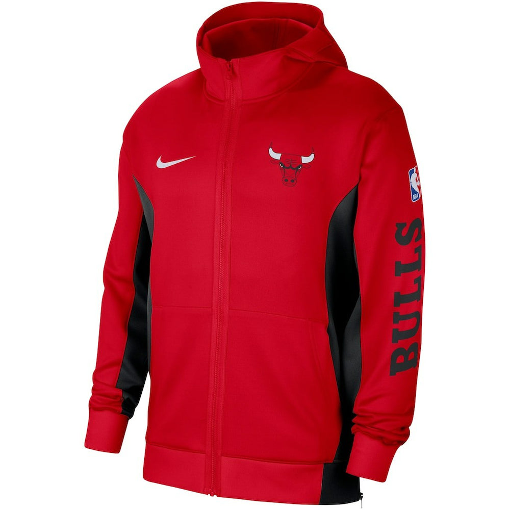 Chicago Bulls 2023/24 Authentic Showtime Full-Zip Hoodie Red - NBA