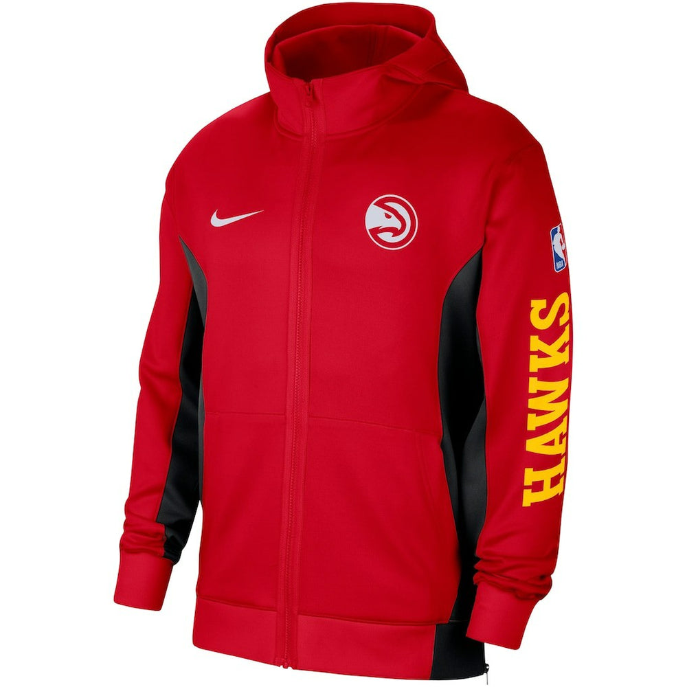 Atlanta Hawks 2023/24 Authentic Showtime Full-Zip Hoodie Red - NBA