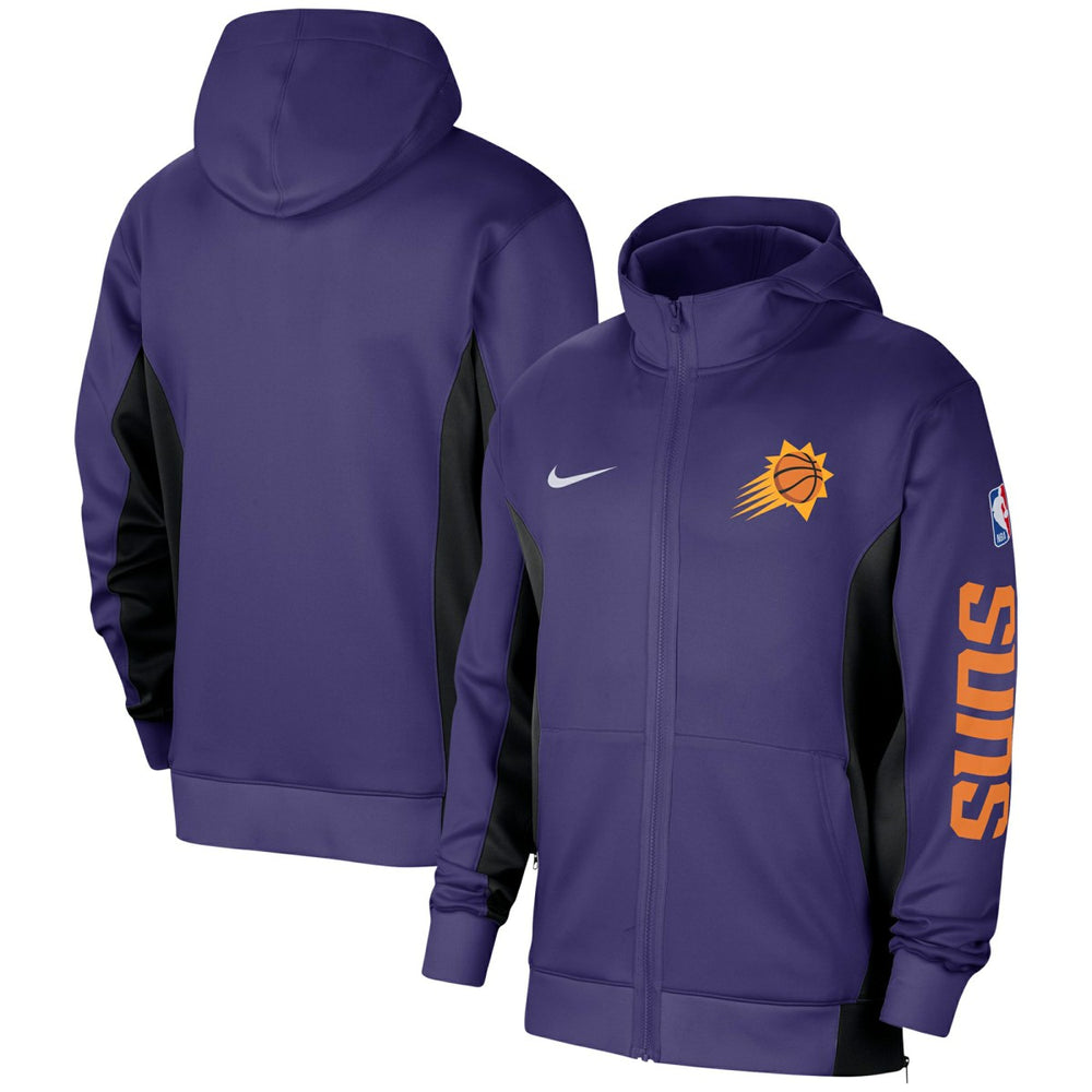 Phoenix Suns 2023/24 Authentic Showtime Full-Zip Hoodie Purple - NBA