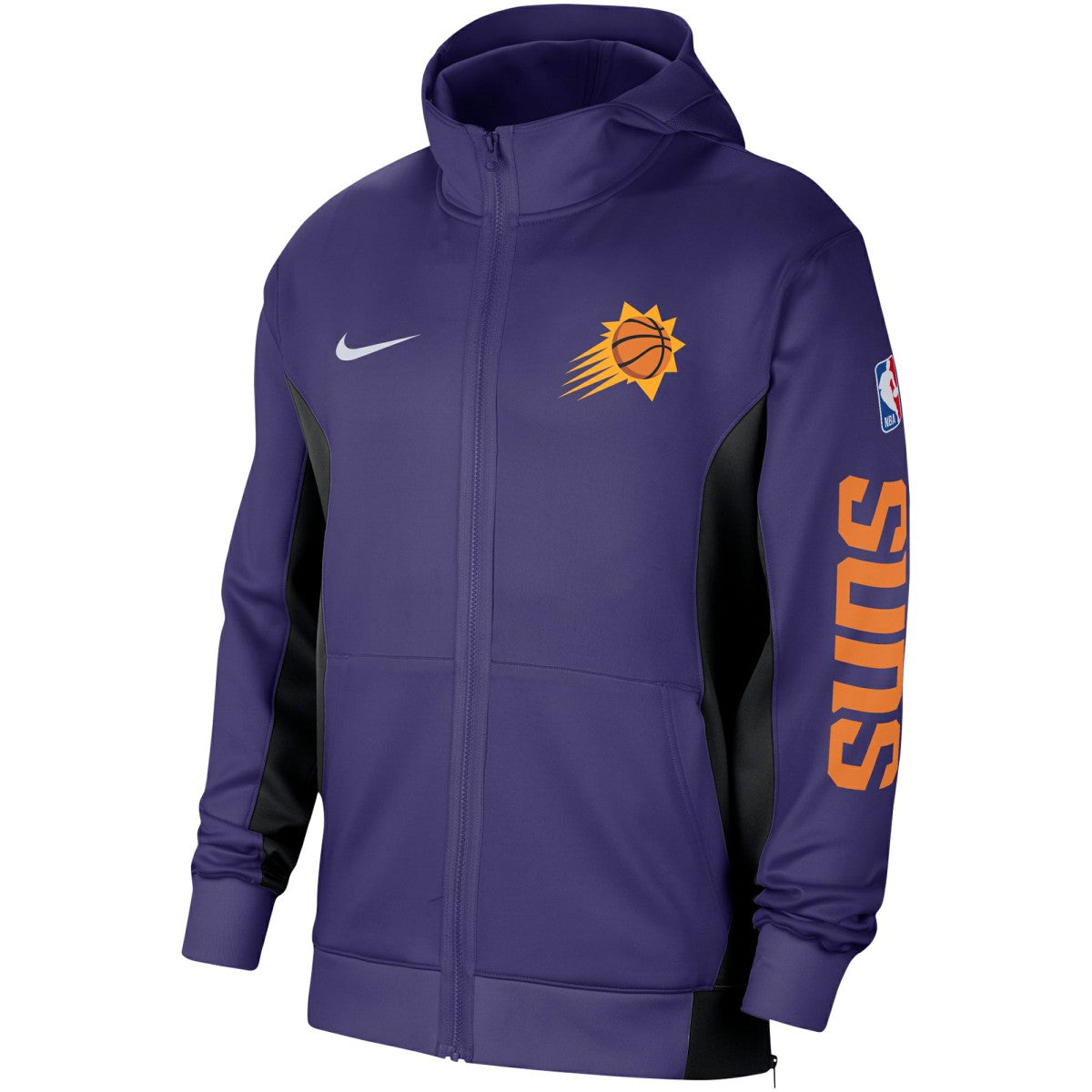 Phoenix Suns 2023/24 Authentic Showtime Full-Zip Hoodie Purple - NBA