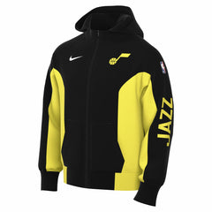 Utah Jazz 2023/24 Authentic Showtime Full-Zip Hoodie Black - NBA