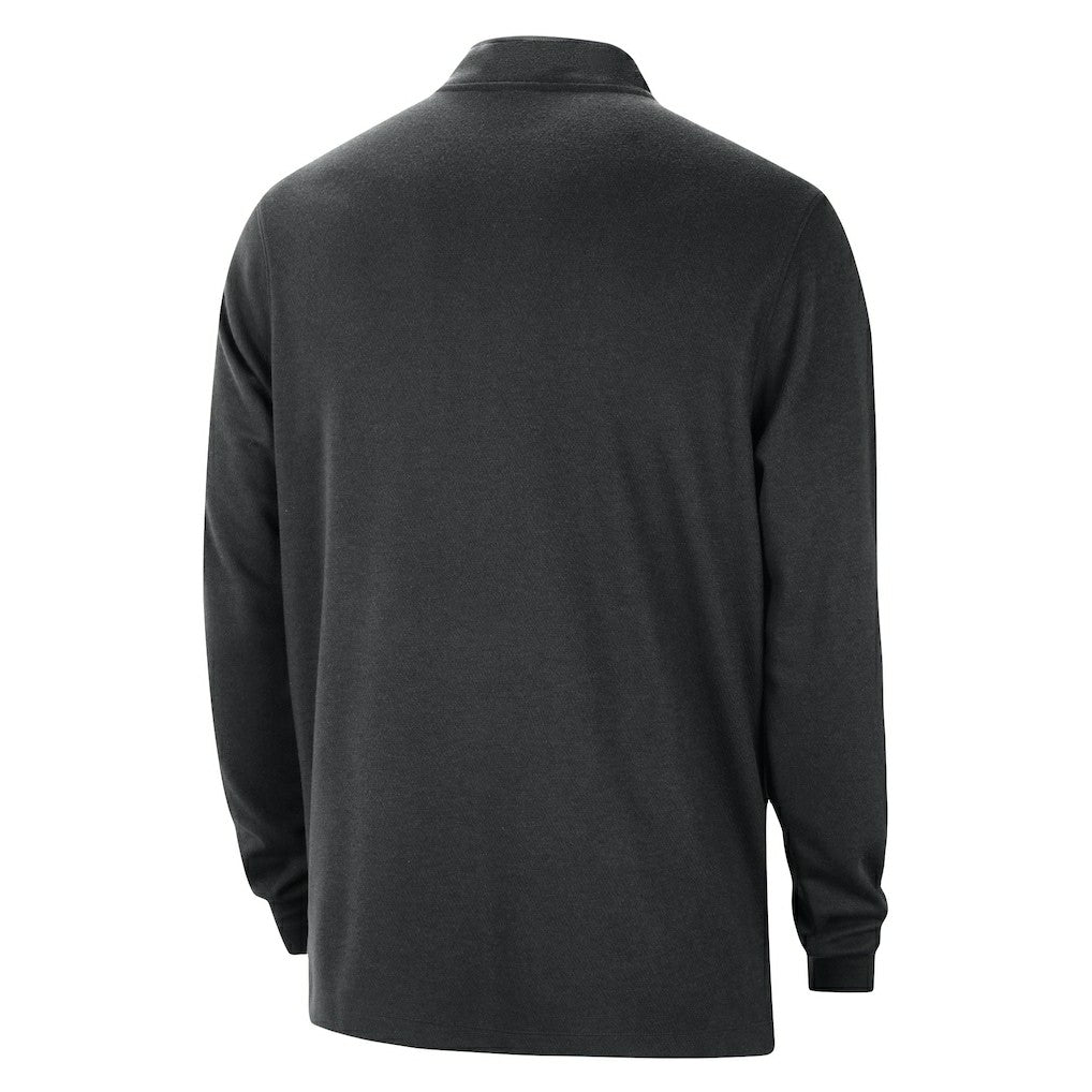 Chicago Bulls Authentic Performance Half-Zip Jacket Black - NBA