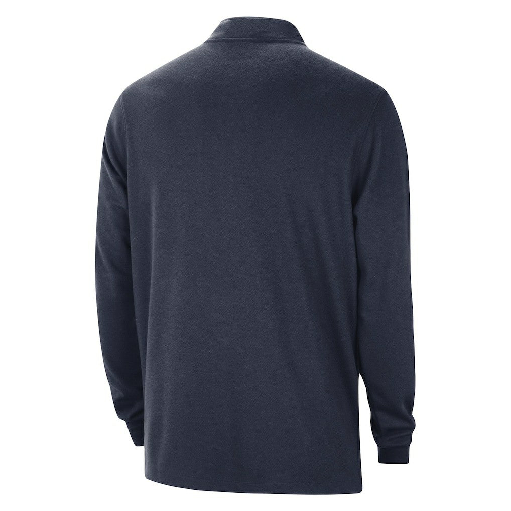 New Orleans Pelicans Authentic Performance Half-Zip Jacket Navy - NBA