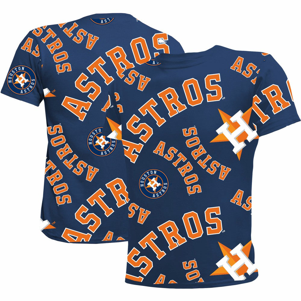 Houston Astros Stitches Youth Allover Team T-Shirt - MLB