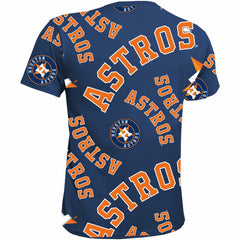 Houston Astros Stitches Youth Allover Team T-Shirt - MLB