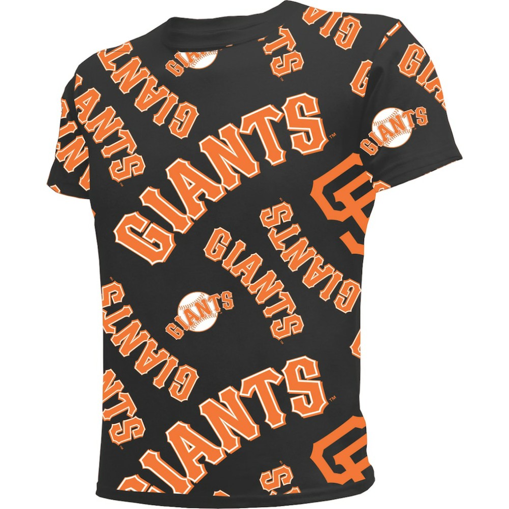 San Francisco Giants Stitches Youth Allover Team T-Shirt - MLB