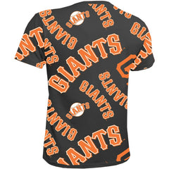San Francisco Giants Stitches Youth Allover Team T-Shirt - MLB