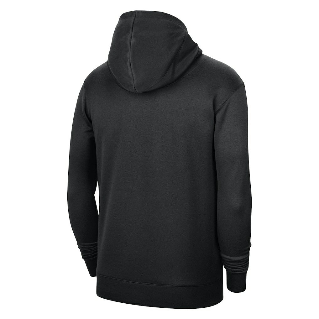 Brooklyn Nets Unisex 2023/24 Performance Spotlight On-Court Practice Pullover Hoodie Black - NBA