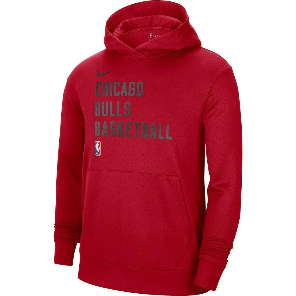 Chicago Bulls Unisex 2023/24 Performance Spotlight On-Court Practice Pullover Hoodie Red - NBA