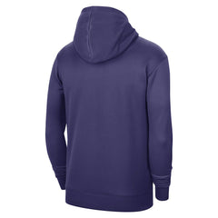 Charlotte Hornets Jordan Brand Unisex 2023/24 Performance Spotlight On-Court Practice Pullover Hoodie Purple - NBA