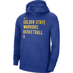 Golden State Warriors Unisex 2023/24 Performance Spotlight On-Court Practice Pullover Hoodie Royal - NBA