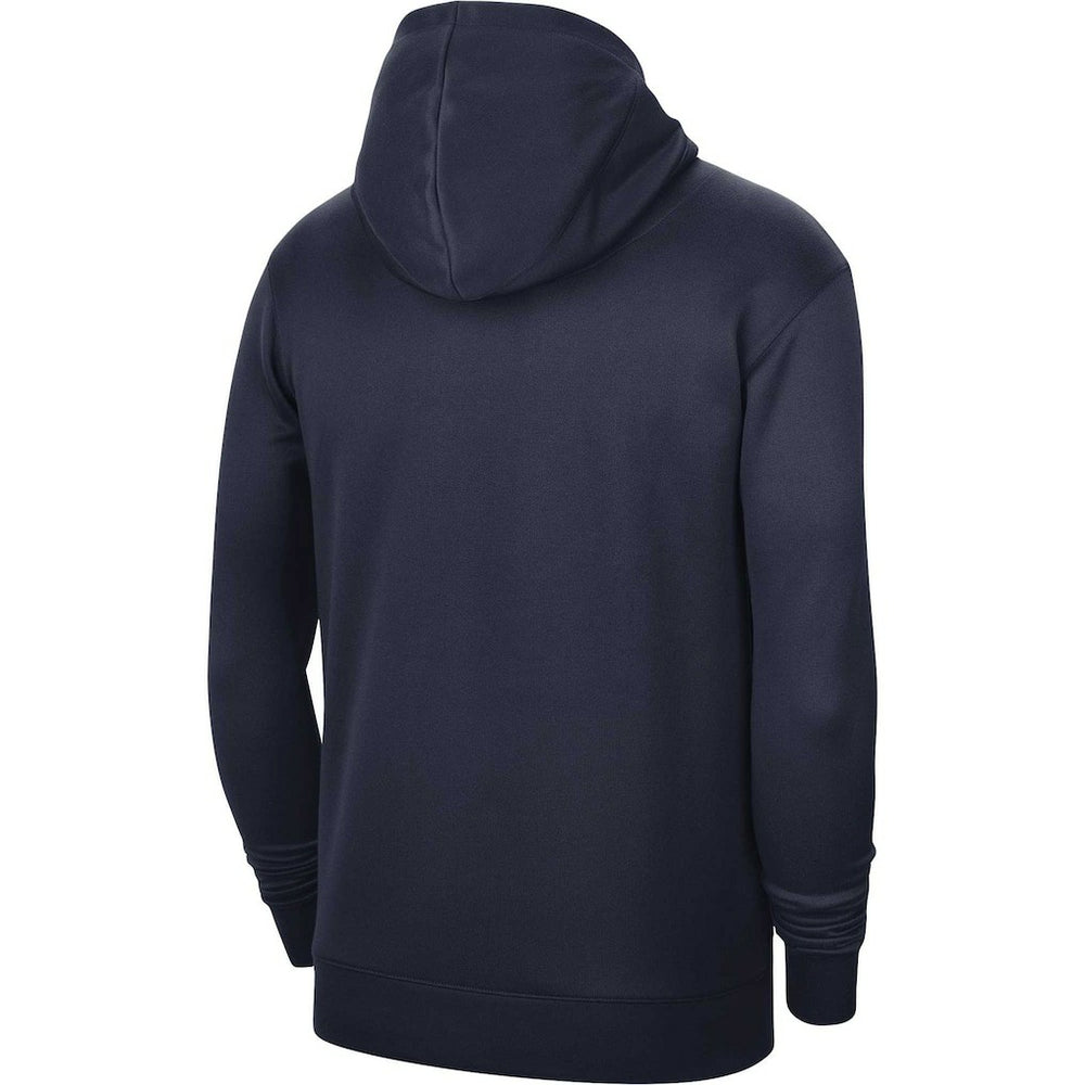 Philadelphia 76ers Unisex 2023/24 Performance Spotlight On-Court Practice Pullover Hoodie Navy - NBA