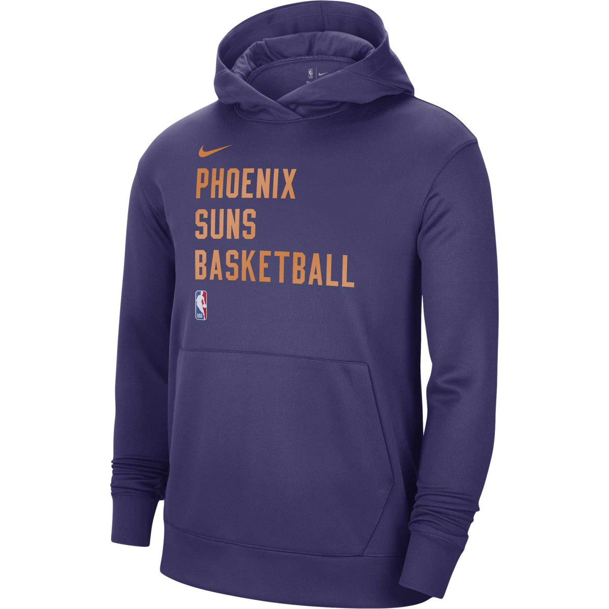 Phoenix Suns Unisex 2023/24 Performance Spotlight On-Court Practice Pullover Hoodie Purple - NBA