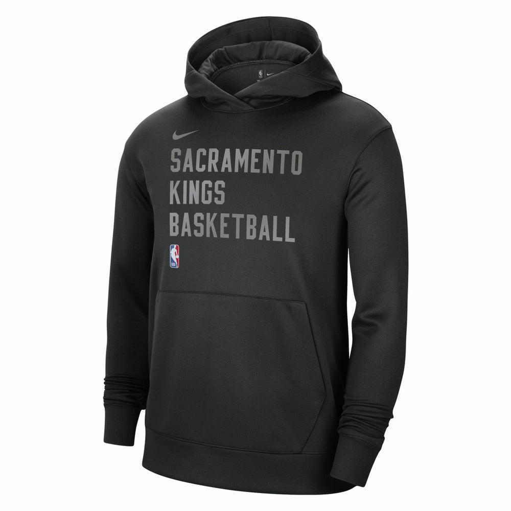 Sacramento Kings Unisex 2023/24 Performance Spotlight On-Court Practice Pullover Hoodie Black - NBA