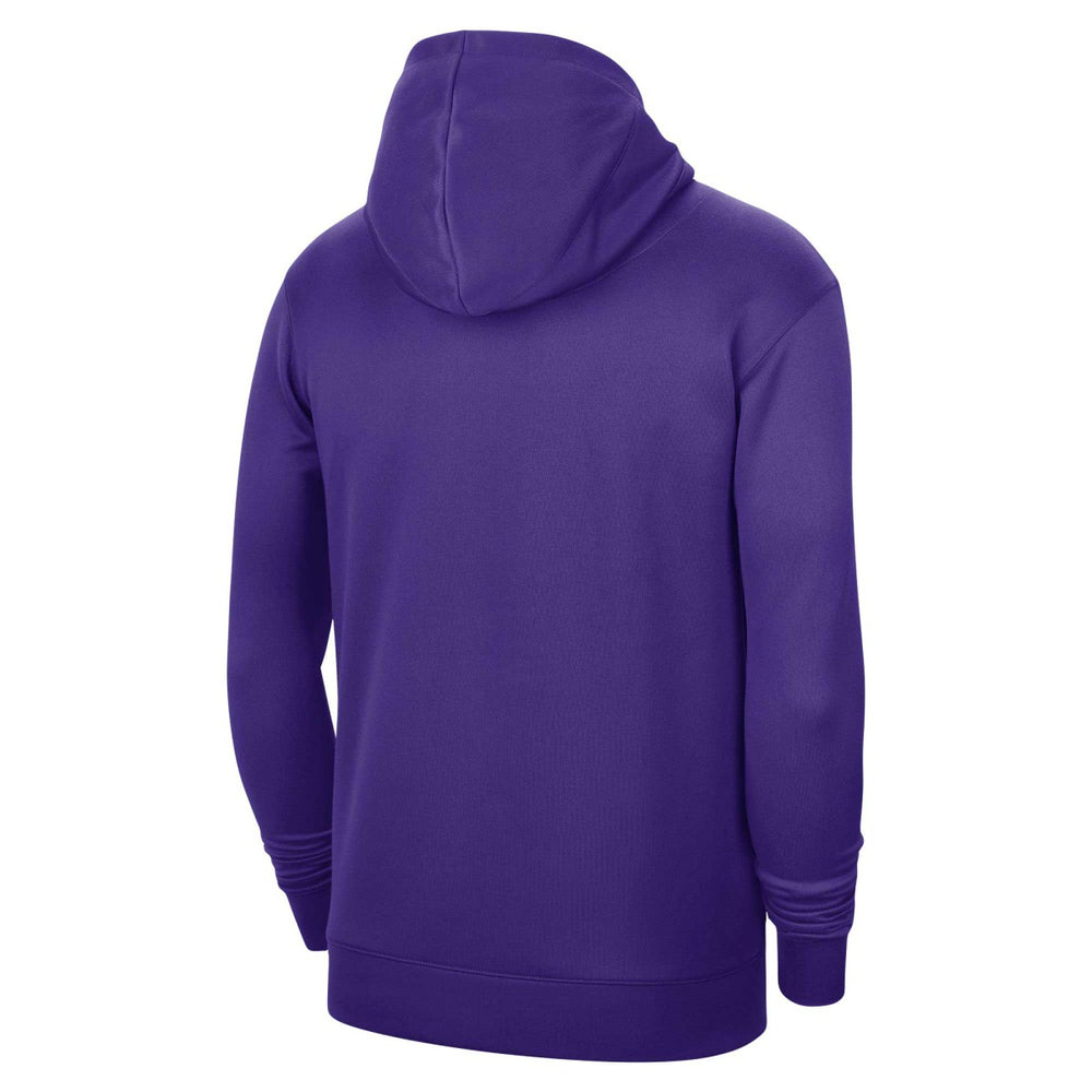 Sacramento Kings Unisex 2023/24 Performance Spotlight On-Court Practice Pullover Hoodie Purple - NBA