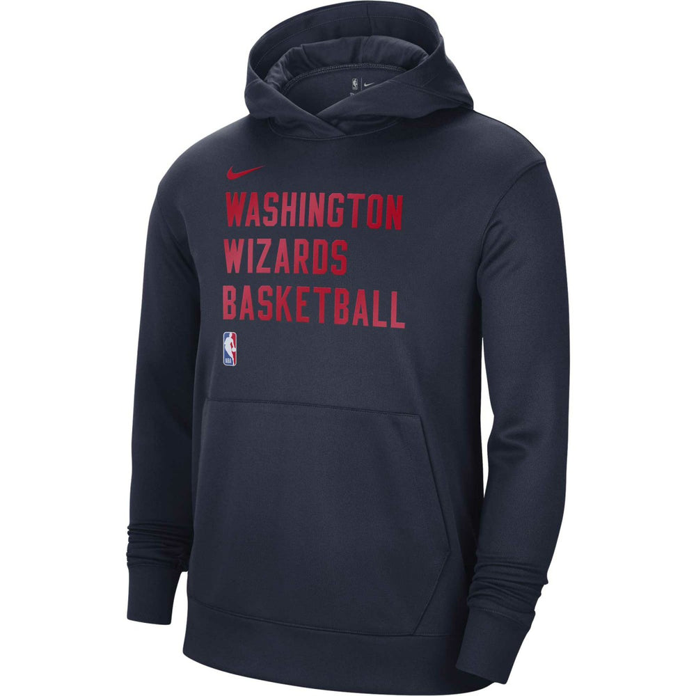 Washington Wizards Unisex 2023/24 Performance Spotlight On-Court Practice Pullover Hoodie Navy - NBA