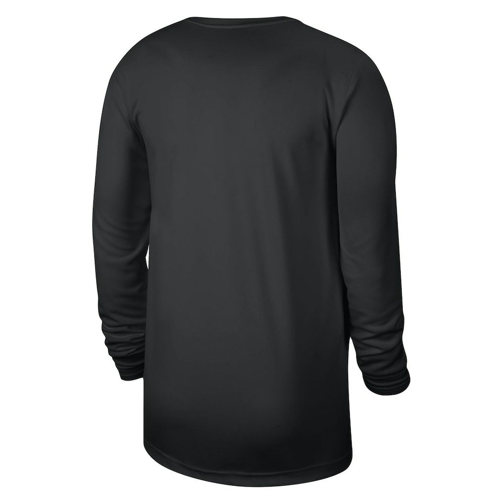 Brooklyn Nets Unisex 2023/24 Legend On-Court Practice Long Sleeve T-Shirt Black - NBA